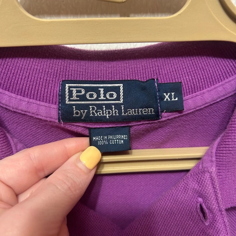 Ralph Lauren Purple Polo Shirt